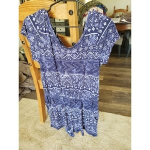 Blue romper